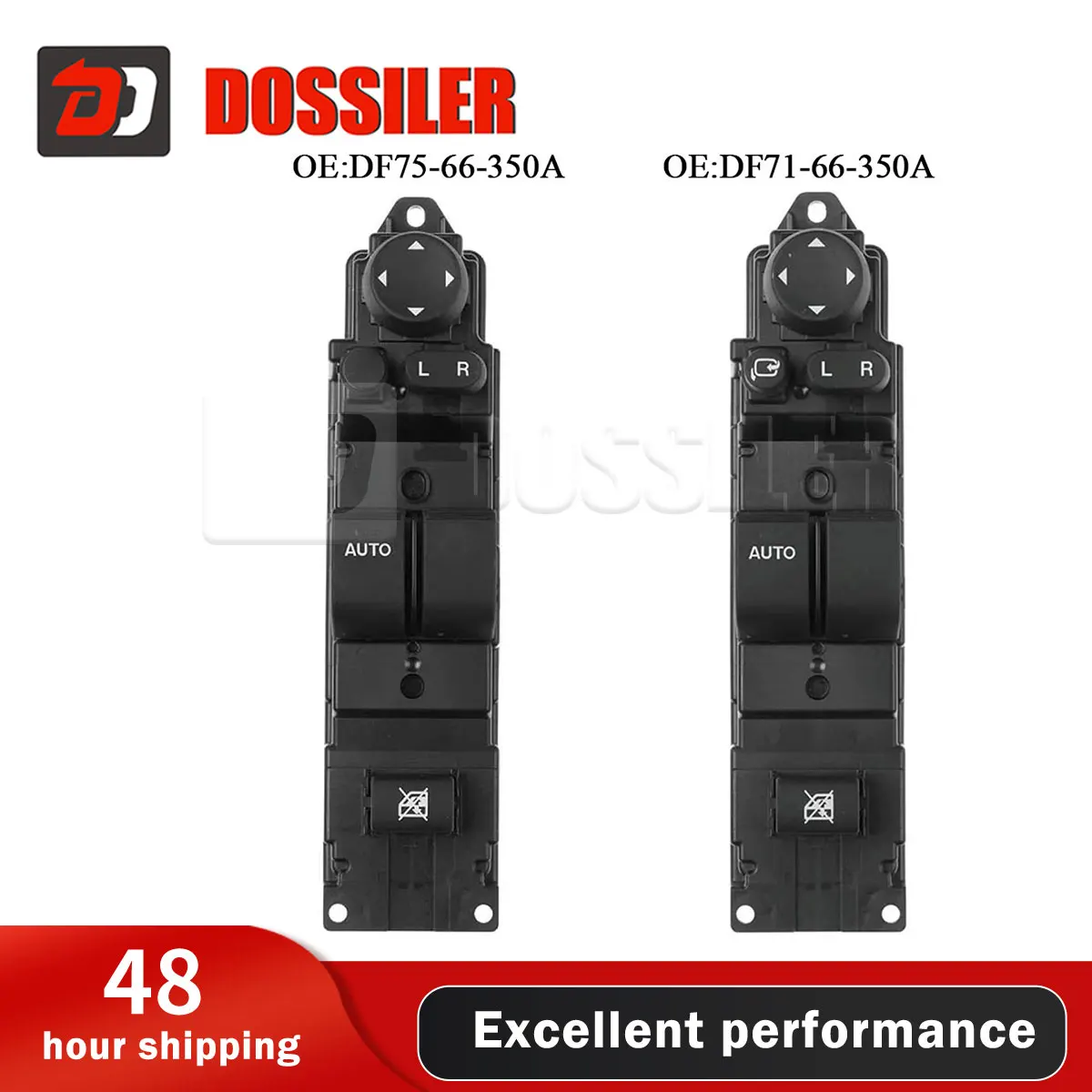 

DF75-66-350 DF71-66-350 Dossiler Driver Front Power Window Switch For Mazda 2 Hatchback 2011 2012 2013 2014 DF75-66-350