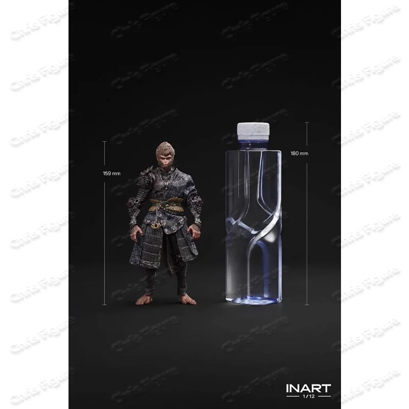 En stock, figurine originale INART QS Black Myth Goku Destiny Man Bronze Set 1/12 MORFIG, collection de figurines pour garçons, cadeau