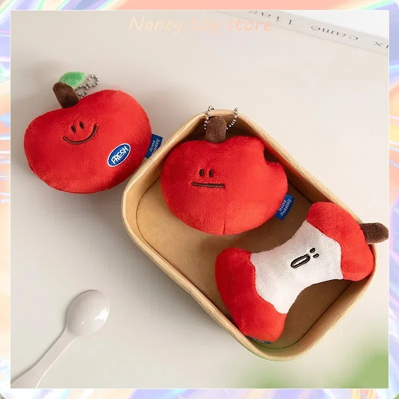 Apple Sweet Potato Cartoon Toy Combination Doll Bag Pendant Interesting Decoration Doll Plush Toy Children Key Chain Present