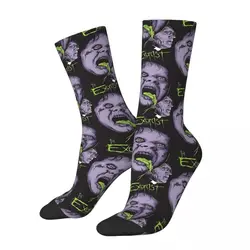 Calcetines de estilo Hip Hop para hombre, calcetín Unisex con estampado divertido de películas de terror, Harajuku, sin costuras