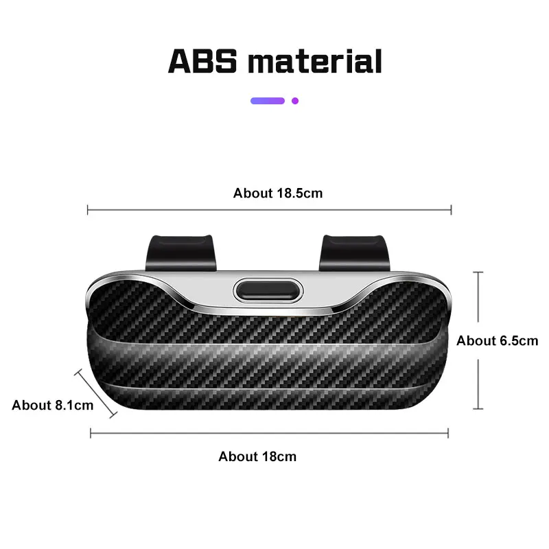 For Chery Jaecoo J5 EV J7 J8 PHEV J6 J4 Car Visor Glasses Case Premium ABS Flocking Inner Sunglasses Storage Box Car Accessories