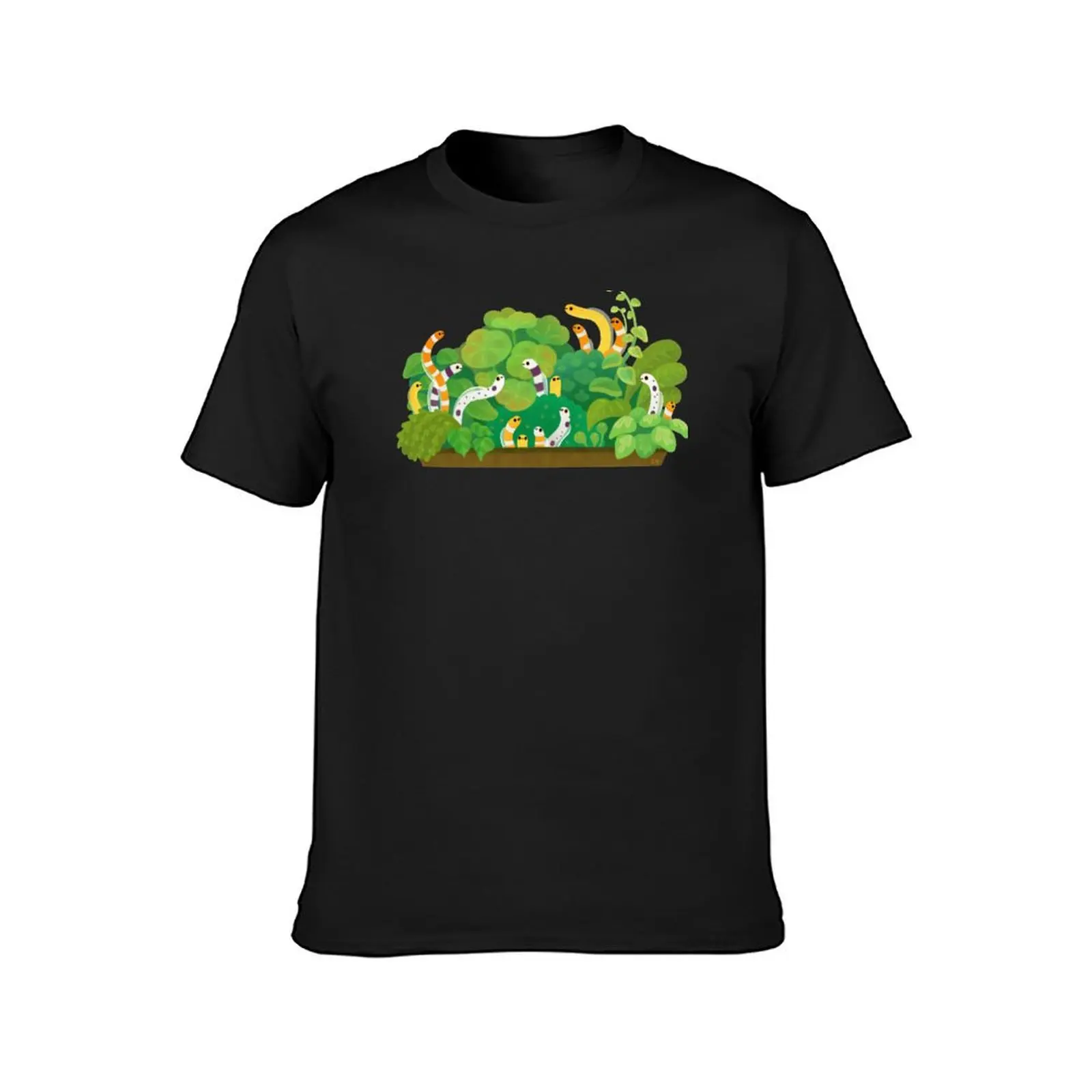 Garden eel T-Shirt blanks anime clothes sublime mens t shirt graphic