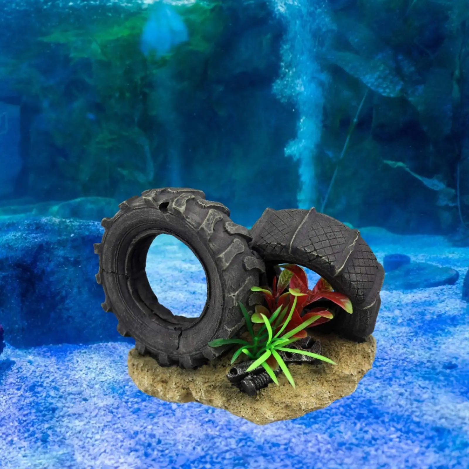 

1:6 Scale Model Scene Tire Reptile Terrarium Landscaping Decoration for 12'' Action Figure DIY Accessories