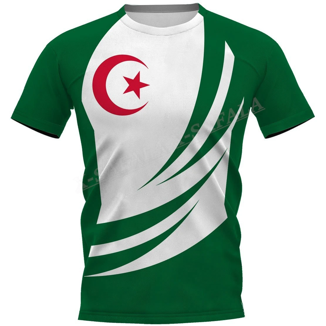 Algeria Country Flag 3D Print T-shirt Short Combo Beach Set Men Summer Short Sleeve Casual Mens T-Shirt BoardShorts Set