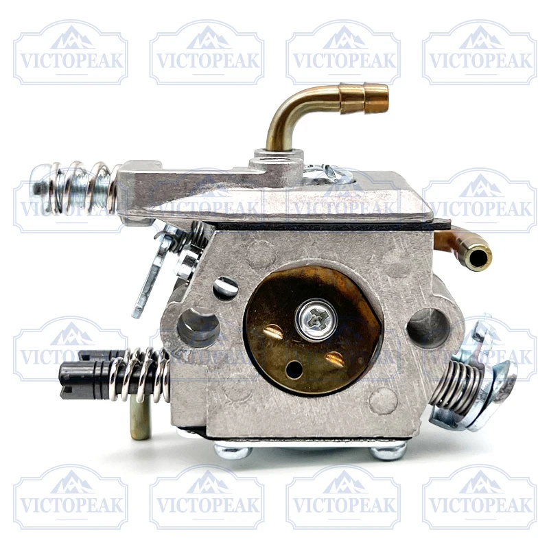 Automatic Carburetor with Copper Elbow for Chinese Petrol Chainsaw 45cc 52cc 58cc
