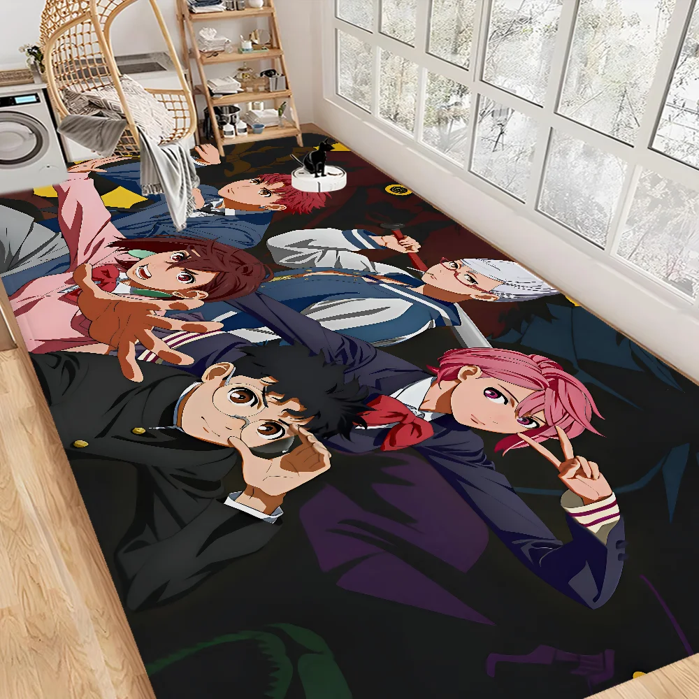 

Anime D-dandadan Kitchen Mat Kids Room Bedroom Decoration Balcony Anti-Slip Doormat Living Room Alfombra