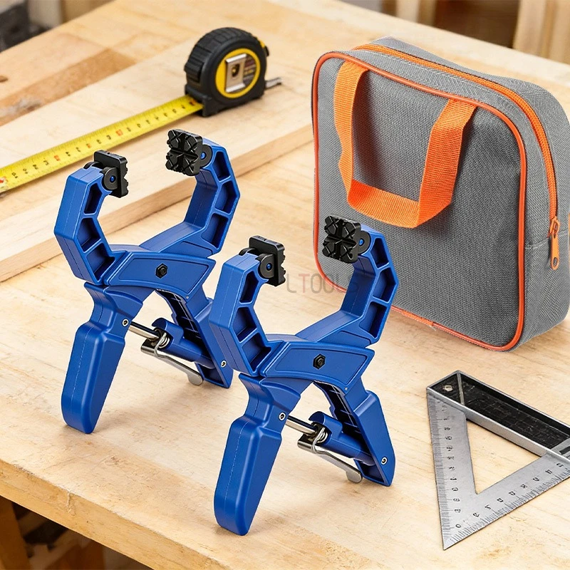 

Деревообработка G-образный пружинный зажим Легкий регулируемый ширина C Ручной зажим Многофункциональный зажим с плоской головкой Инструменты
