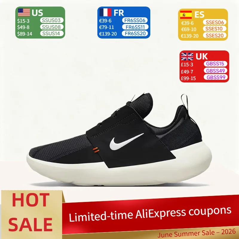 

Nike E-Series AD Lightweight, Versatile,Comfortable, Soft, Breathable, Durable Low-Top Casual Running Shoes for Women DV8405-001
