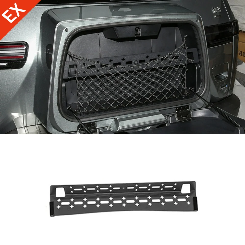 

For BYD Formula Leopard Tai3 2025 Accessories Car Tailgate Backpack Storage Partition Modified Trunk Aluminum Alloy StorageFrame