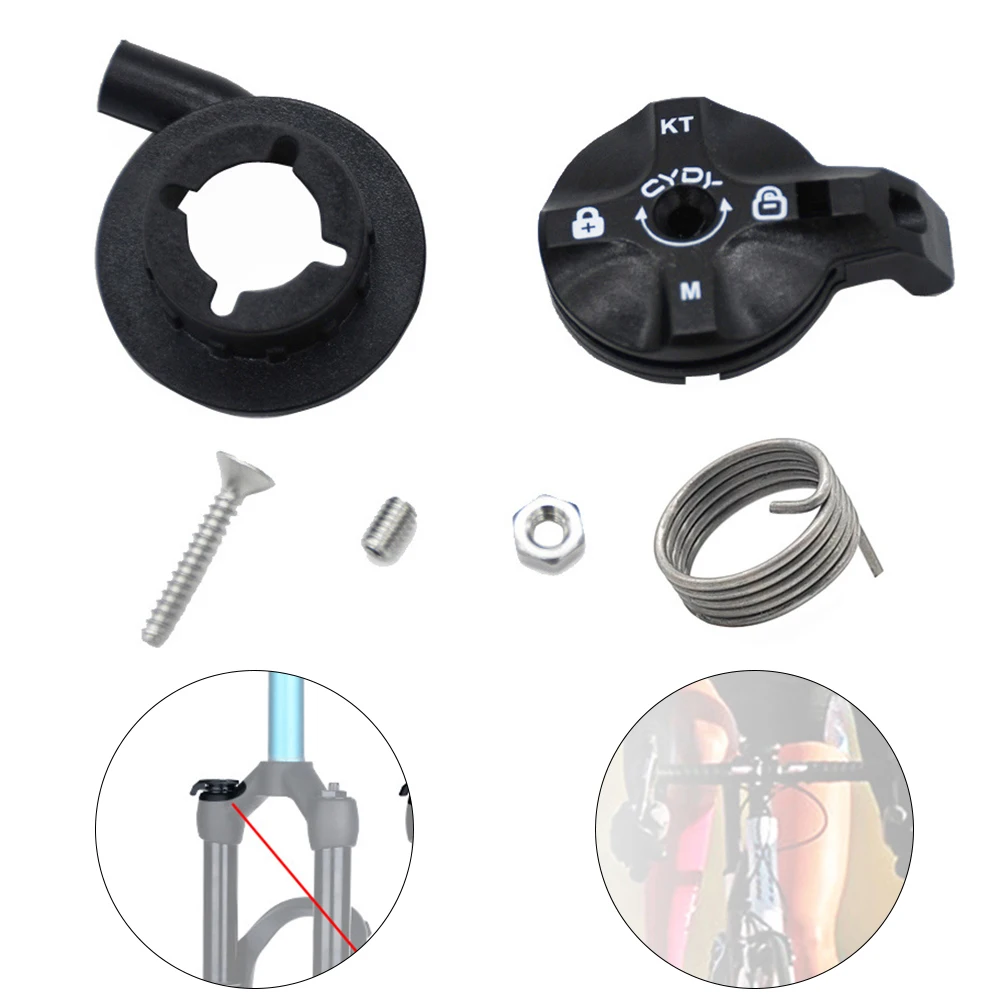 Make your bike more versatile with this Bike Fork Lock Out Remote Switch Modification Kit for Manitou M30 MARKHORMACHE