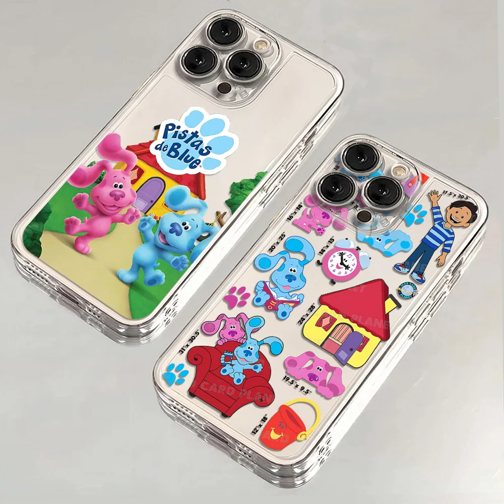 Coque de téléphone mignonne Blue's Clues, étui souple en TPU pour Xiaomi Redmi Note A7 15 15C 14 13 12 12S 12C 11 10 13C 10s A2 A3 Pro Plus 4G 5G