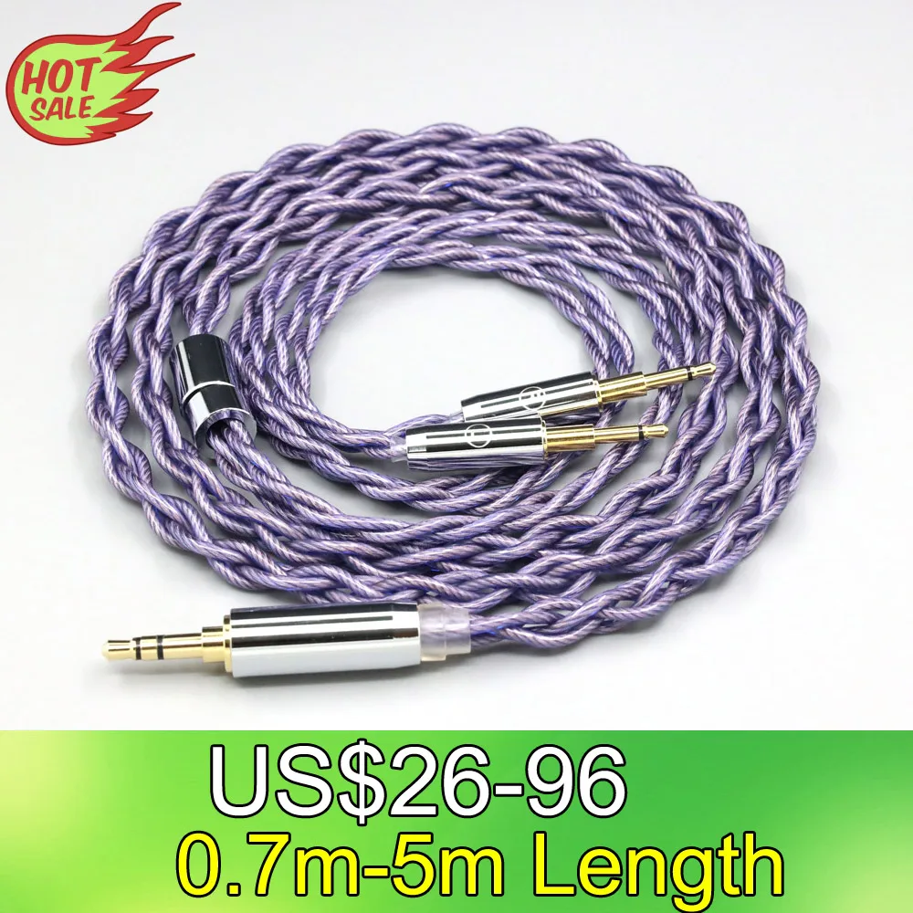 

Type2 1.8mm 140 cores litz 7N OCC Headphone Earphone Cable For Sennheiser HD477 HD497 HD212 PRO EH250 EH350 LN007859