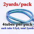 4pcs mylar sky blue