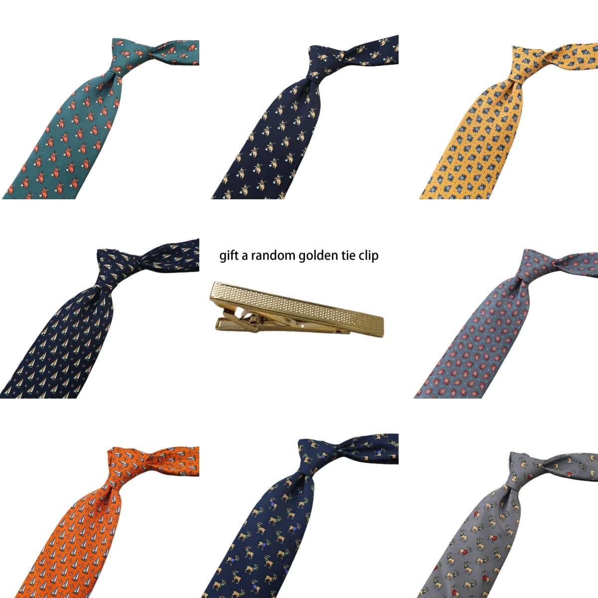 Luxury 9cm Men's Classic Fashion 100% Silk Tie Jacquard Woven Soft Tie Business Wedding Party Daily Suit Necktie Gifts