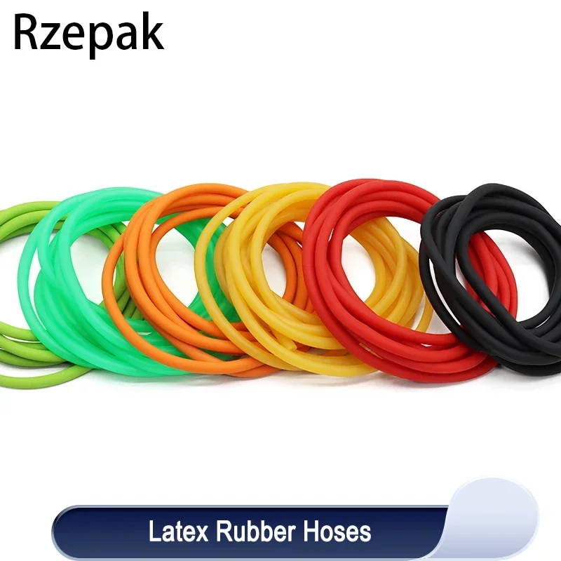 1/3m Nature Latex Rubber Hoses 1.6 2 3 4 5 6 7 9 10 12 14 17mm High Resilient Surgical Medical Tube Elastic Slingshot Catapult