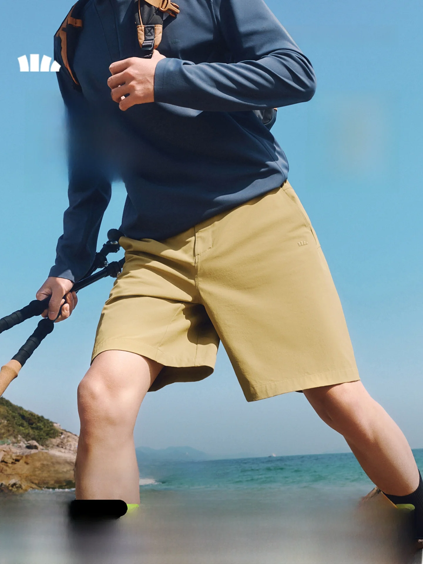 Banana Le Men's Ice Silk orts Loose Breathable Qui Dry Outdoor Fitn Sports Pants High Elastici Outdoor Hiking orts