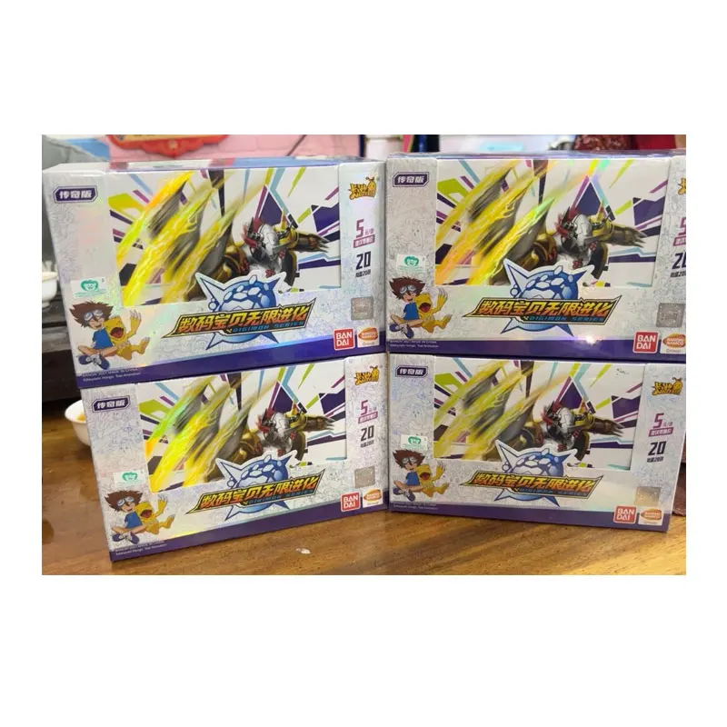 Genuine KAYOU Digimon Infinite Evolution Series 1 Legendary Edition Yagami Taichi Gabumon Children Birthday Rare Collection Card