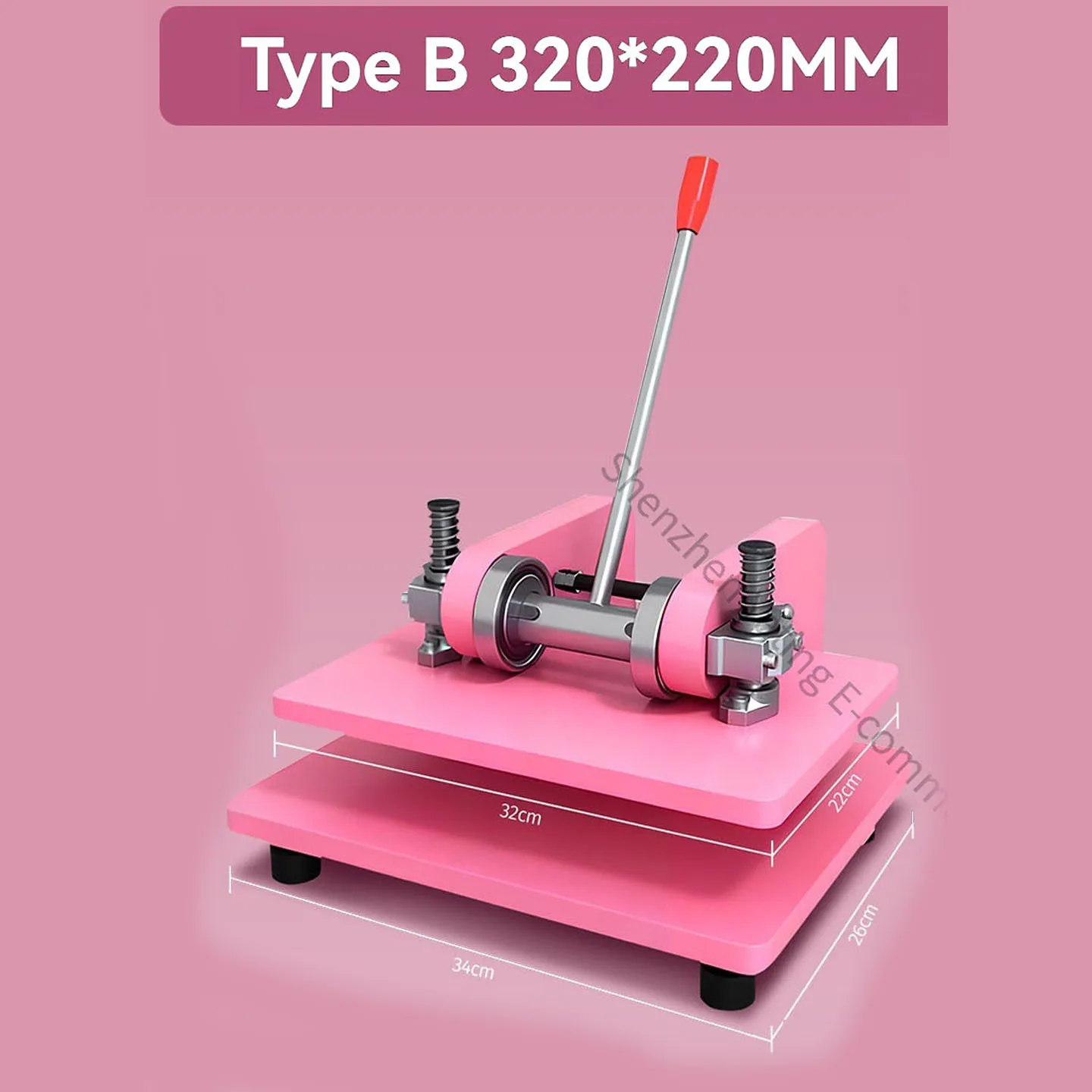 

B type 320x220mm Heavy and enlarged Handmade Manual DIY Adhesive Fabric Leather Sample Knife Mold Stamping Die-cutting Machine