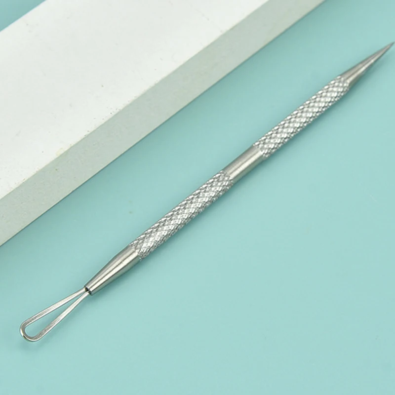 Blackhead pimples pimples pimples pimples blemish Extraction removal Double-headed Stainless Steel Needle removal Tool Facial Sk