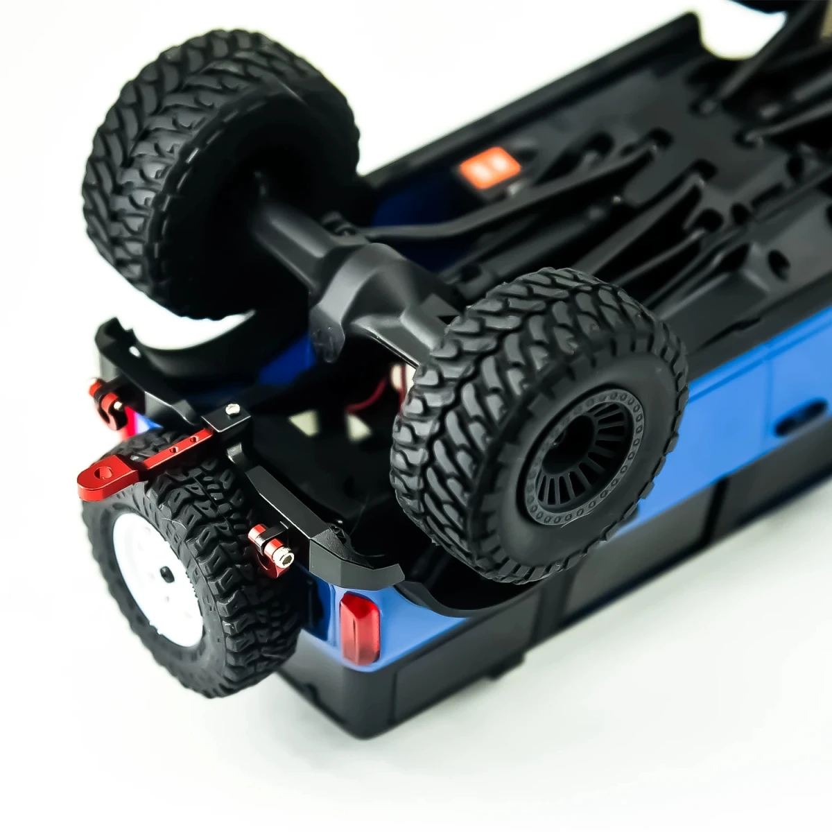 CNC Aluminum Rear Bumper For 1/30 Axial SCX30 Bronco/Wrangler JLU RC Crawler Upgrade Parts