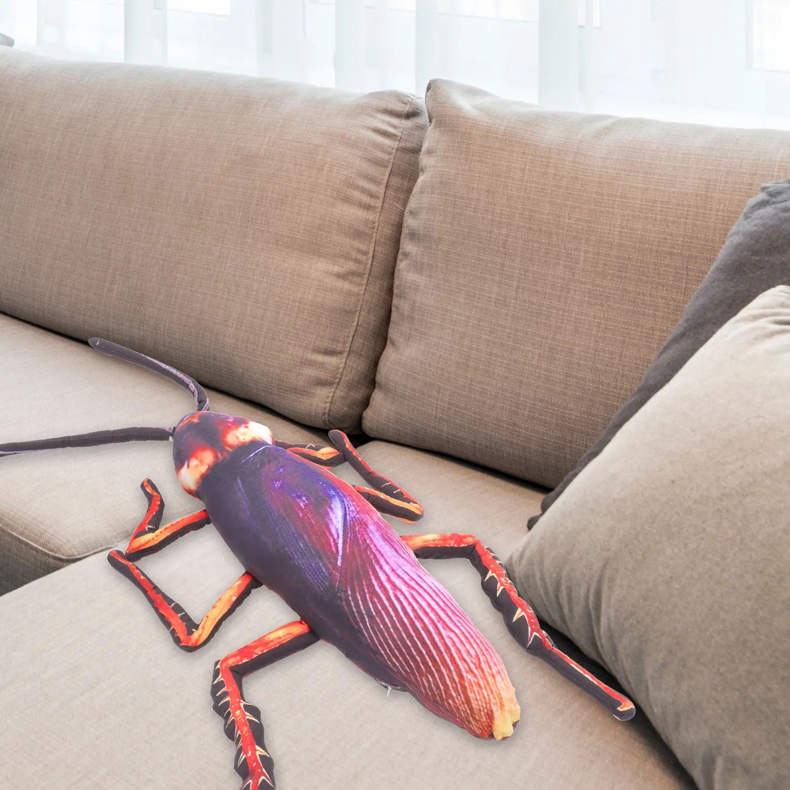 

1 шт. Имитация жука-навсеста для розыгрышей, пугающий реквизит для Хэллоуина, развивающая игрушка для детей, игра для вечеринок, пугающий жук-насекомое