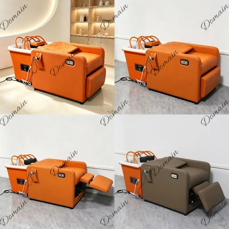 Nn Mobile Head Therapy Basin Constant Temp Water Cycle Ear Cleaning Hair Salon Massage Bed Steam Shampoo