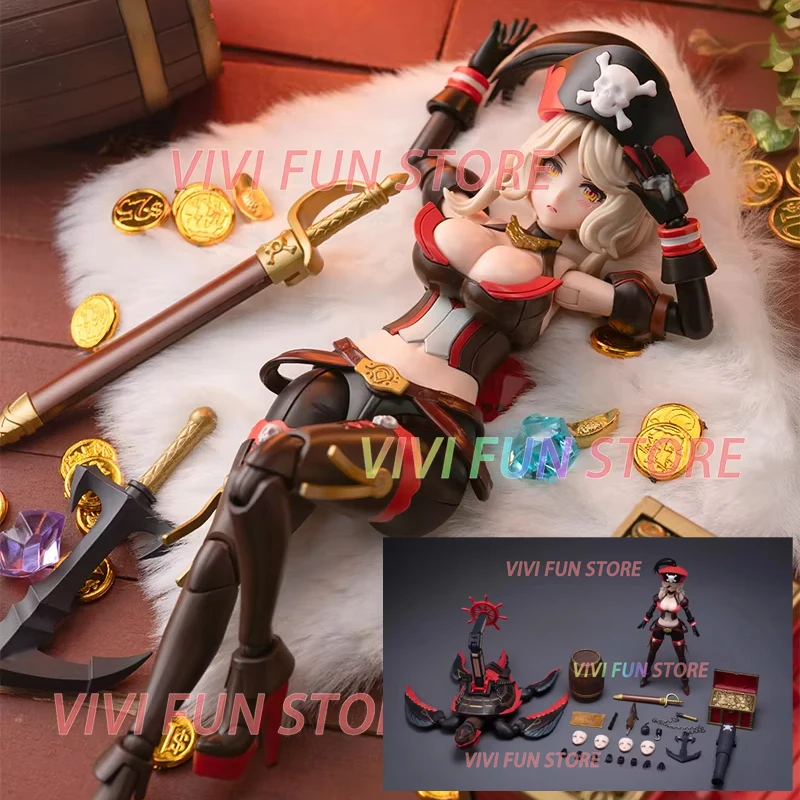 

In Stock Originate BORDER BA-002 QUEEN ANNE PIRATES 1/12 Assembly Movability Model Kit Collection Toys Captain Pirate