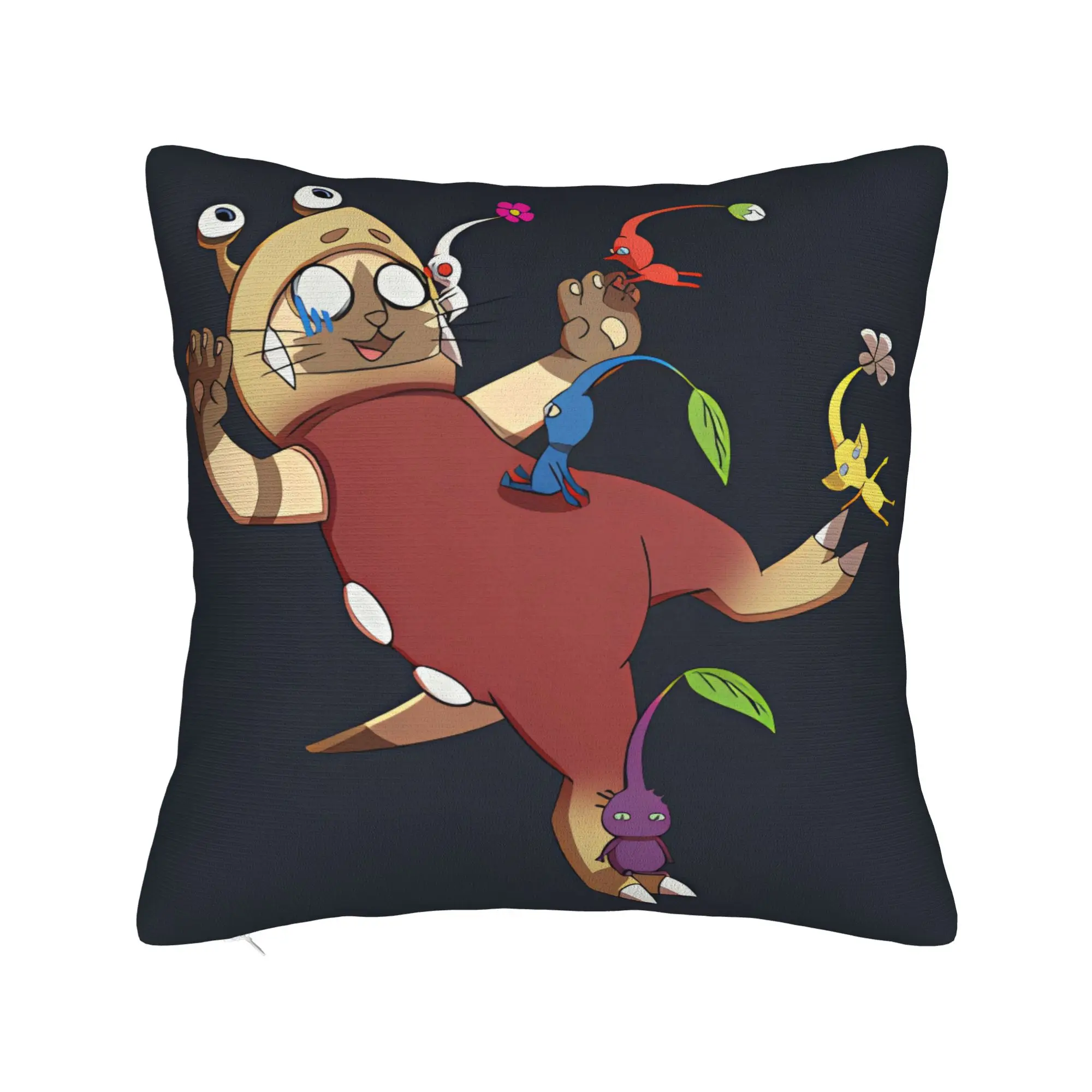 Monsters Hunters Palico Wilds Pillow Cover  Custom Cushion Cover Morden Pillow Case For Wedding Party Home Decor
