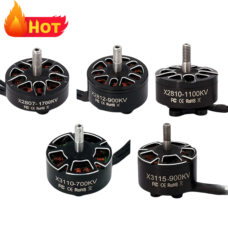 7 inch 10 inch FPV traverser motor 2807/2810/2812/3110/3115/drone brushless motor