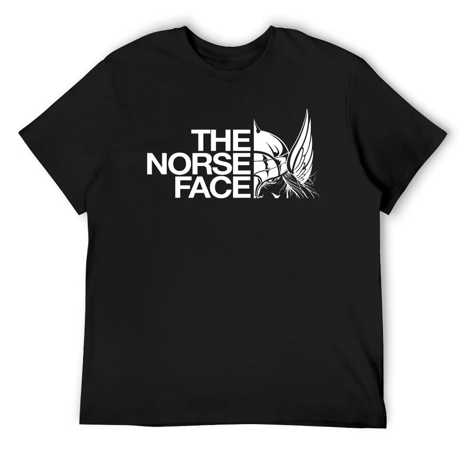 

The Norse Face T-Shirt quick-drying anime stuff graphic t shirt vintage shirts graphic tees men clothing