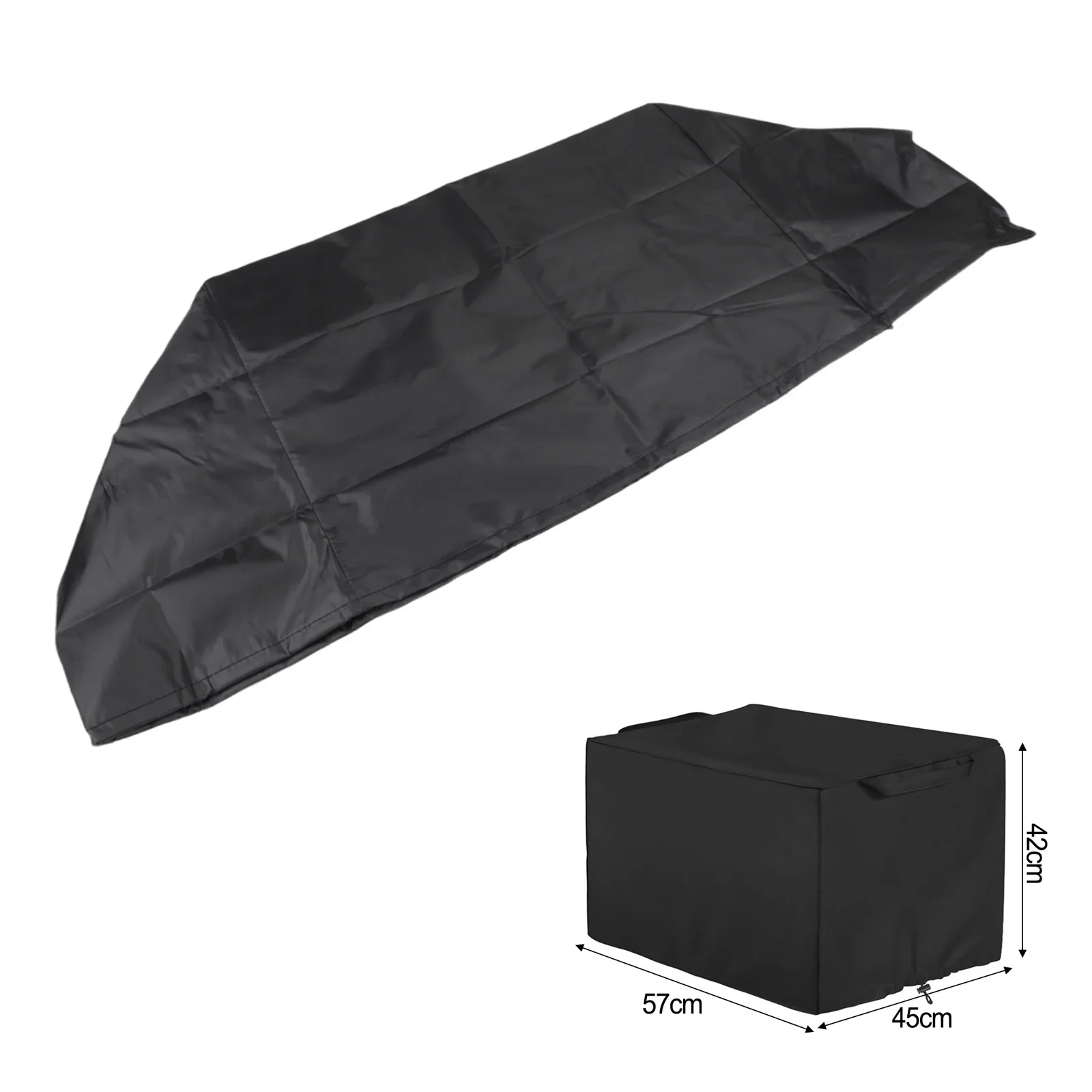 Heat Press Machine Protective Cover 57 45 42cm 210D Oxford Waterproof Fabric Dust Resistant with Drawstring Closure