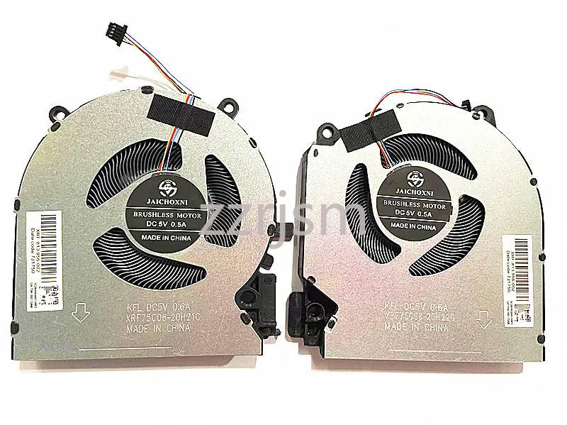 For Pavilion gaming 7 Victus 16-D 16-E TPN-Q263 TPN-Q264 New laptop CPU and GPU Cooling Fan M75725-001 M75727-001