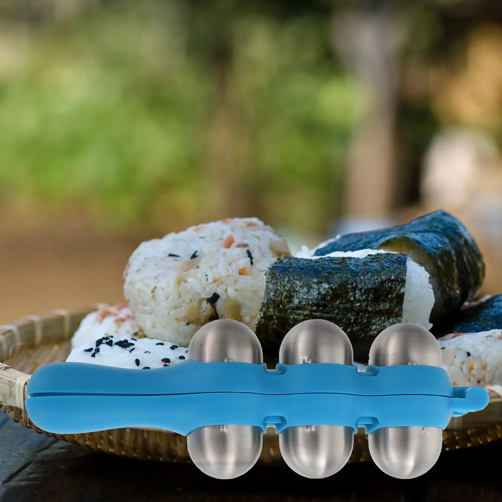 

1Set Rice Shaking Mold Premium Metal Material Fast Assembly Bento Mould Set Great for Snacks Lunches on-The-Go Use