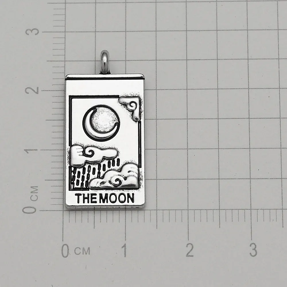 5pcs/Lot 13x26mm Vintage Witch Divination Charms Tarot Pendants For DIY Necklace Earring Jewelry Making Supplies Accessories - view 6
