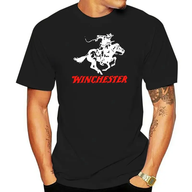 T Shirt Crew Neck Men New Winchester Rifle Men'S T Shirt