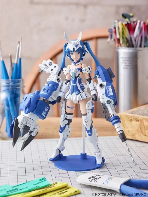 

KOTOBUKIYA Frame Arms Girl Architect NIPALO Ver. Machine Girl Action Figure Collectible Model Assembled Toy Gift for Boy