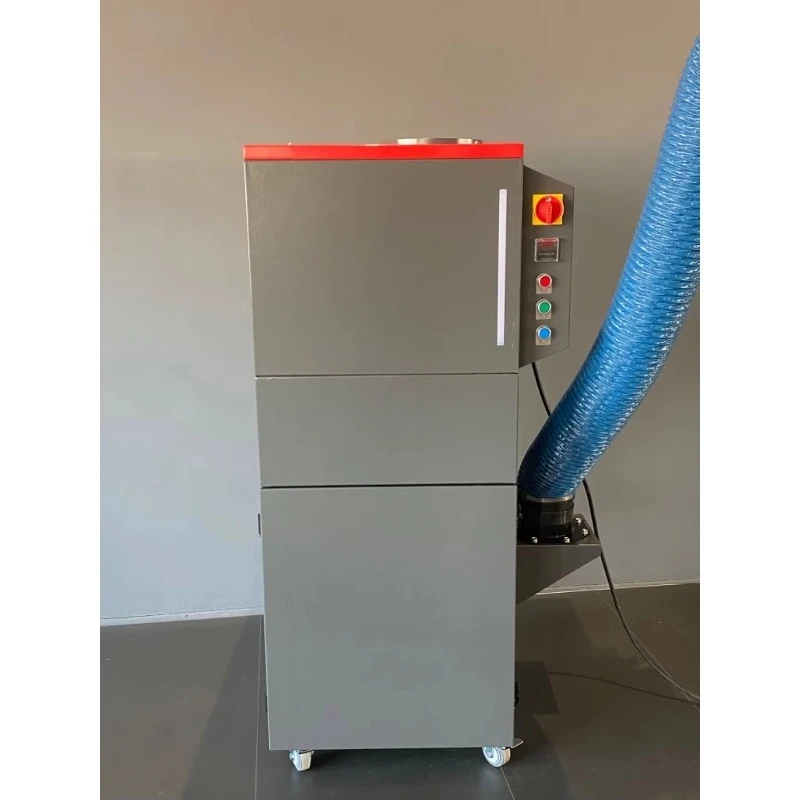 4kw High Efficiency 0.3m Particle Filter New Fume Extractor 3800 M/h Airflow 20L Dust Capacity