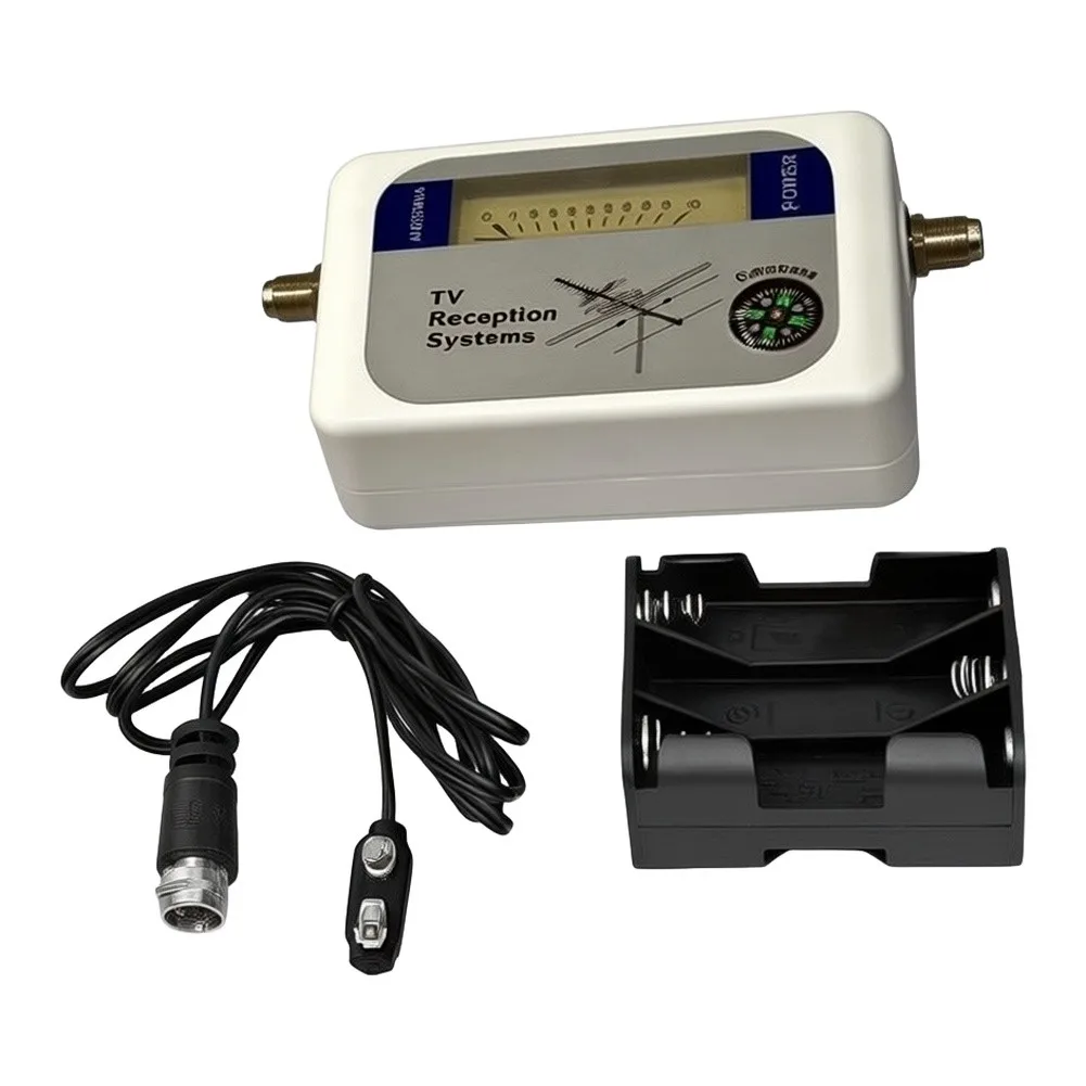 Portable Signal Meter for For Antenna High Sensitivity Backlight Display Digital Reception Tool 190x140x43mm ABS