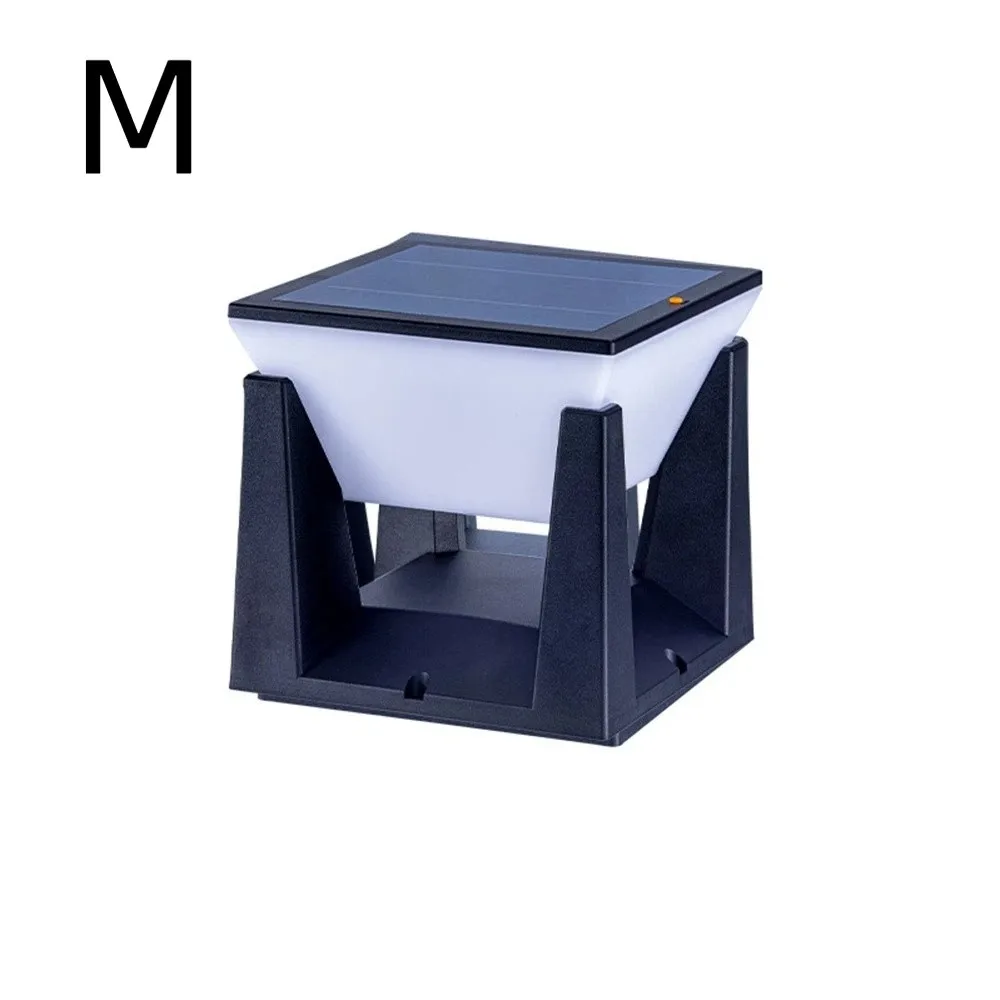 

Водонепроницаемые колонные фонари на солнечной энергии, 3 режима освещения, эффективные солнечные фонари, атмосферные светодиодные фонари на столбе, освещение дорожки