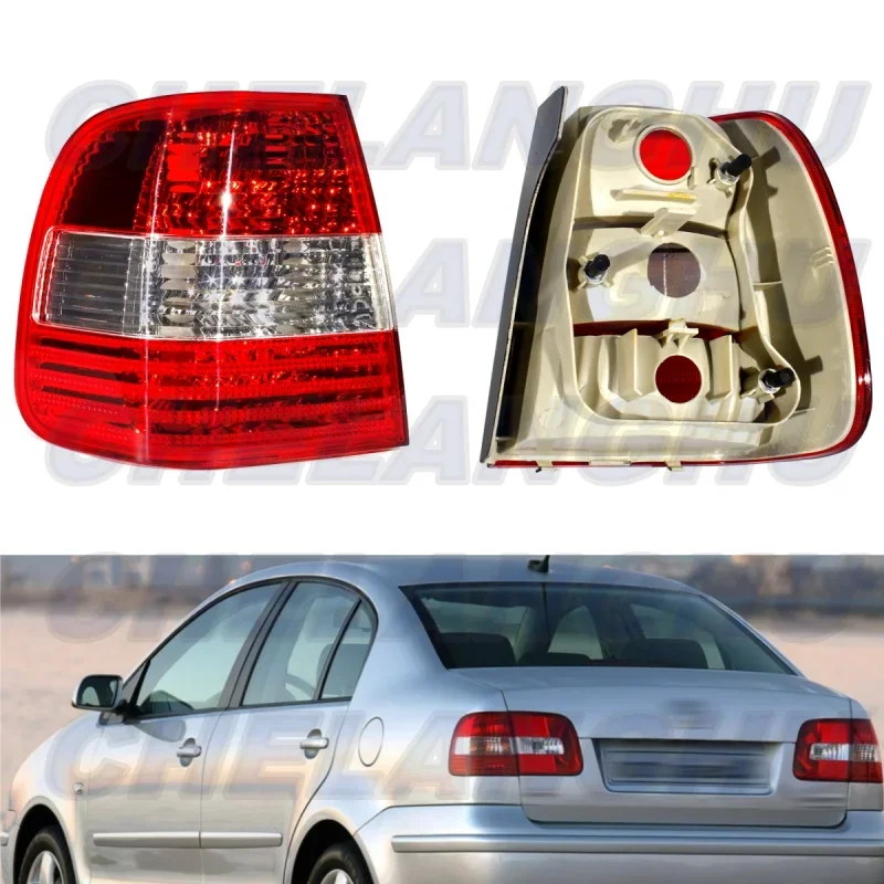 

Left Outer Side Tail Light Rear Lamp Without Bulbs For VW Polo 2002 2003 2004 2005 Car accessories