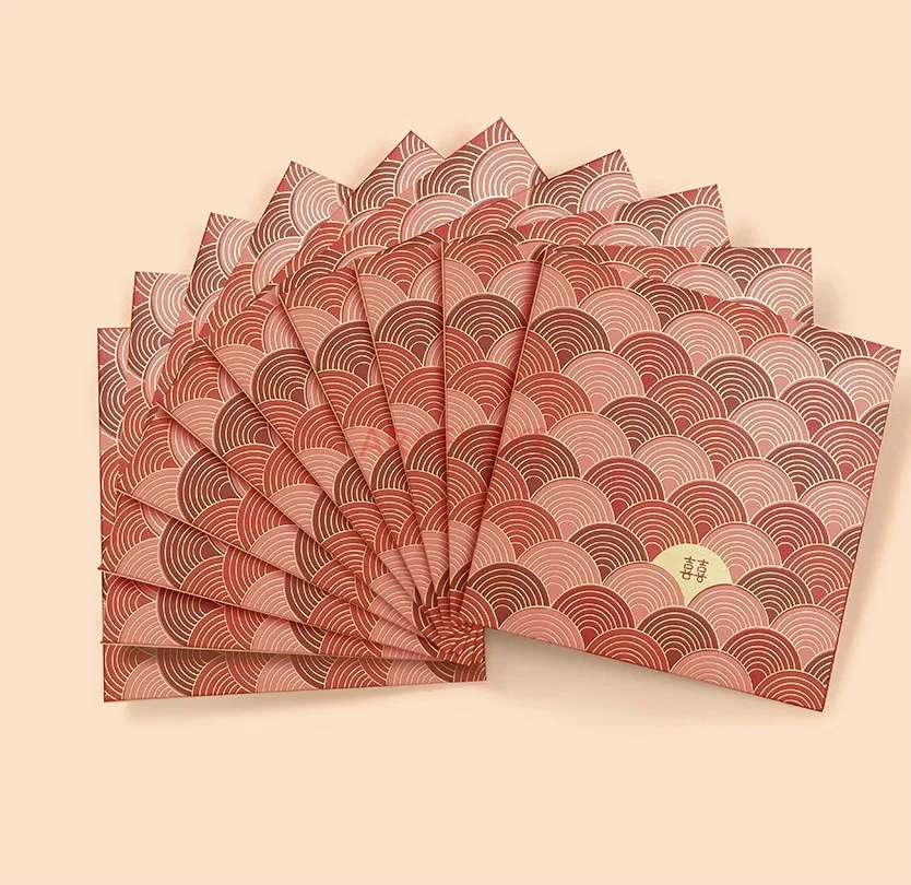 10PCS Blocked Door Red Envelope Wedding Exclusive Hundred Yuan Wedding Mini Wedding Red Envelope