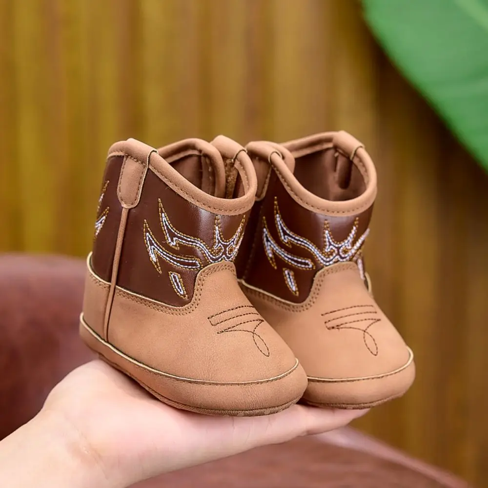 New Soft Soled Baby Boots Anti-Slip Keep Warm Infant Toddler Shoes Inside Comfortable Walking Walking Shoes Infant Toddler