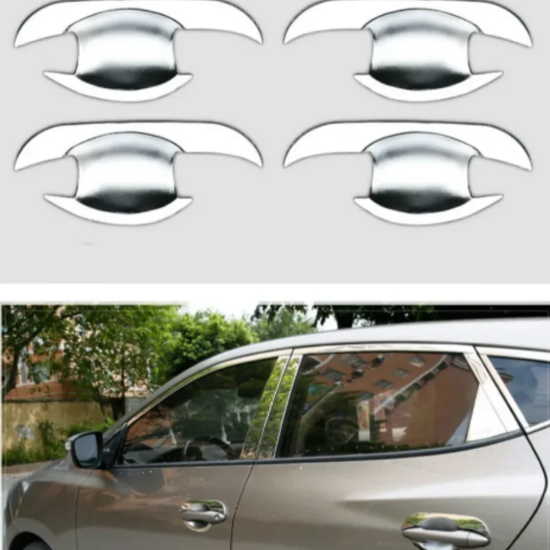 

Decorative decal/rear wiper decoration for Hyundai IX352018-2023 ABS Chrome door handle cup bowl lid