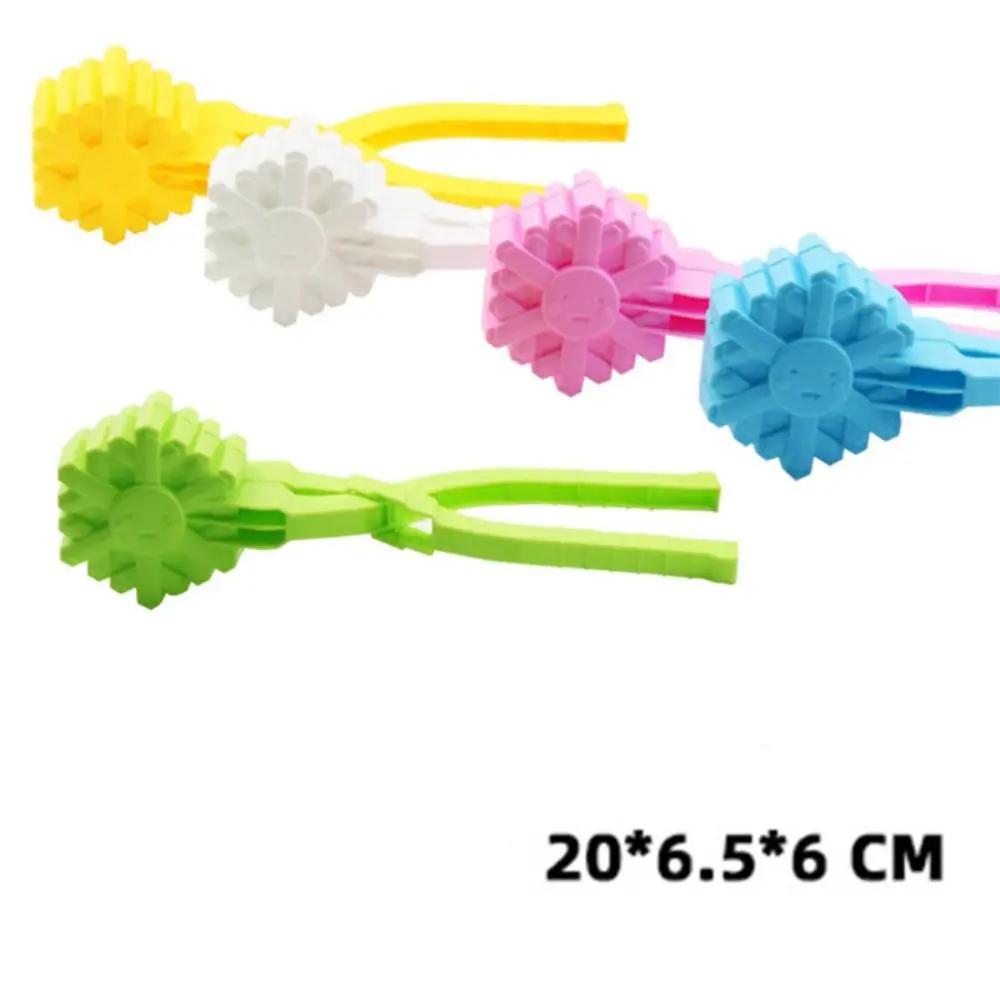 Funny Snow Mold Snowball Maker Snow Winter Snow Mold Tongs Dinosaur Duck Shape Cartoon Snow Sand Clip Mold Christmas Day Gift