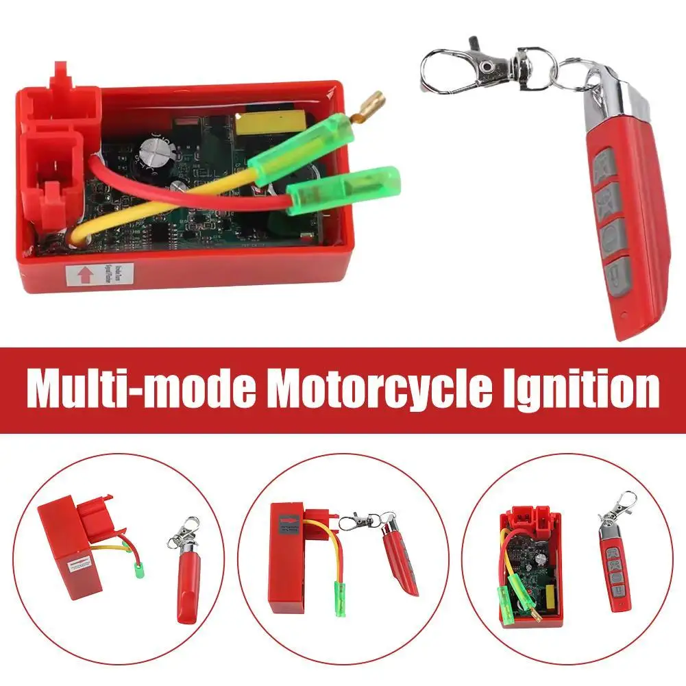 Nueva encendido CDI antirrobo de 6 pines con función de Flash de señal de giro para Italika RC 125 150 200 DM 150 200 250 DT 125 150 XFT 125