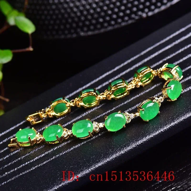 Natural Green Jade Agate LOVE Beads Bracelet Adjustable Bangle Charm Jewelry Yoga Water Drop Shell Flower Pendant Bracelet Woman