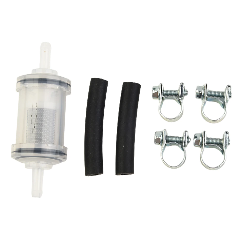 For Eberspacher Heater For Webasto Heater Fuel Filters Parts Plastic & Metal Transparent W/ Hose & Clip Diesel