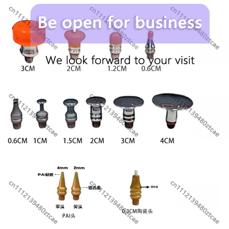 Dual Hammer & Pen Set M8 Car Dent Repair Tool Paintless Knock Leveling Repair Accessory