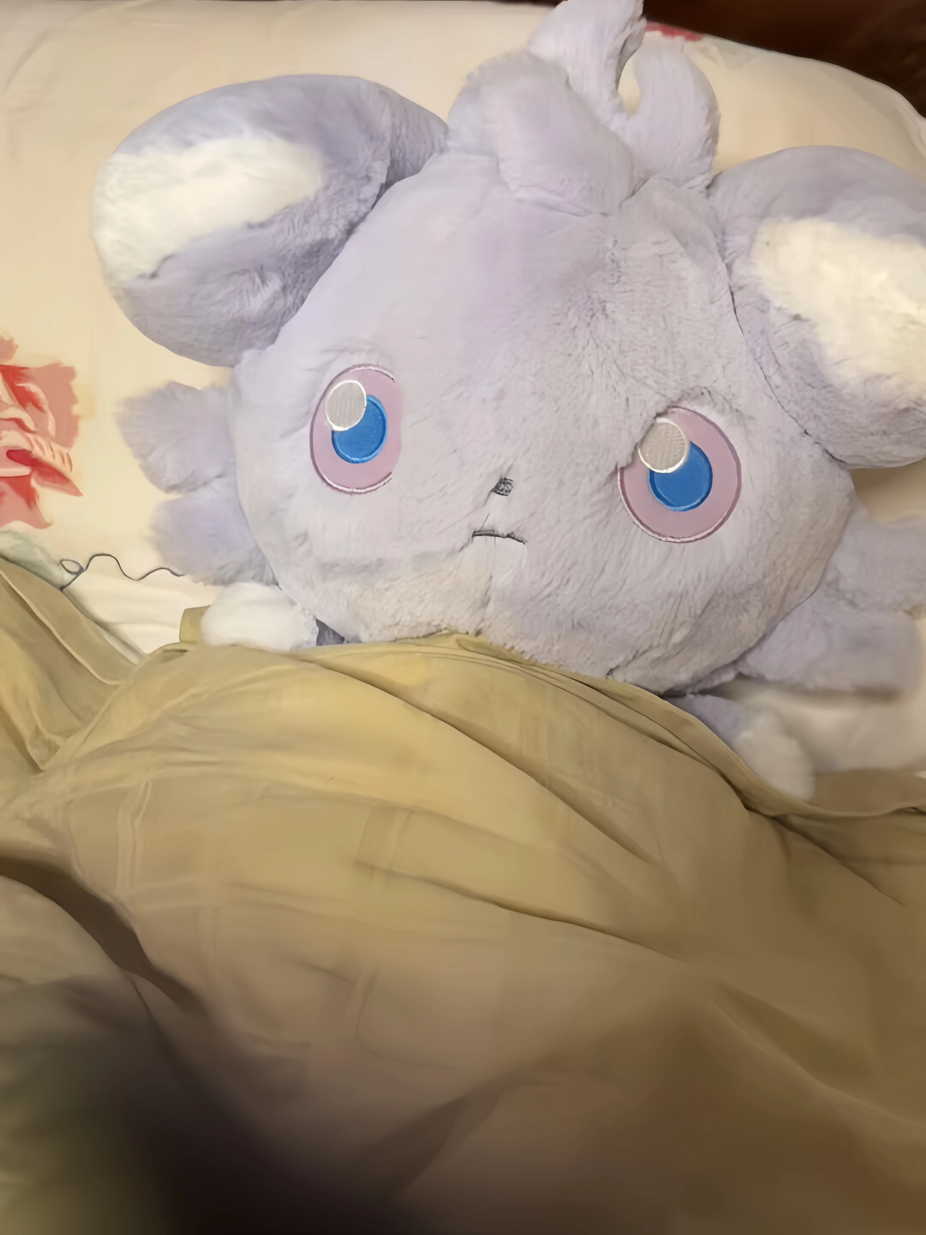 Kawaii Espurr Pokemon Plush Toys Alolan Vulpix Doll Cute Soft Pokémon Espurr Plushie Stuffed Pillow Gift for Kid Birthday Xmas