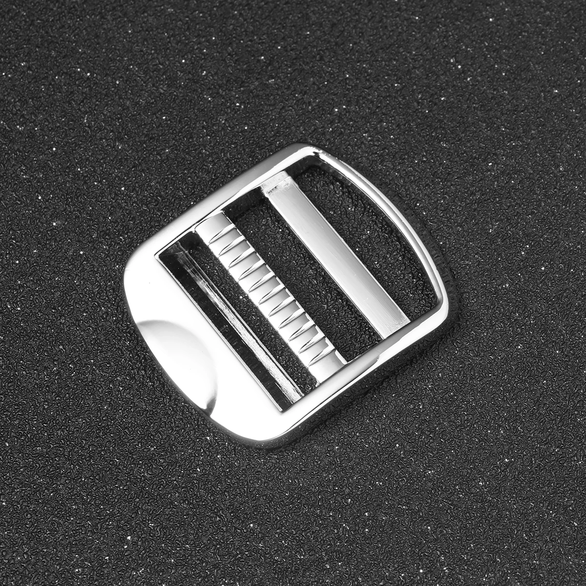 

10Pcs Metal Slide Buckles Zinc Alloy Bag Strap Adjuster Durable Rustproof Easy Install for Backpack Shoulder Bag Suitcase Silver